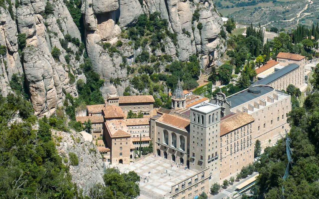 Monasterio de Montserrat en Cataluña