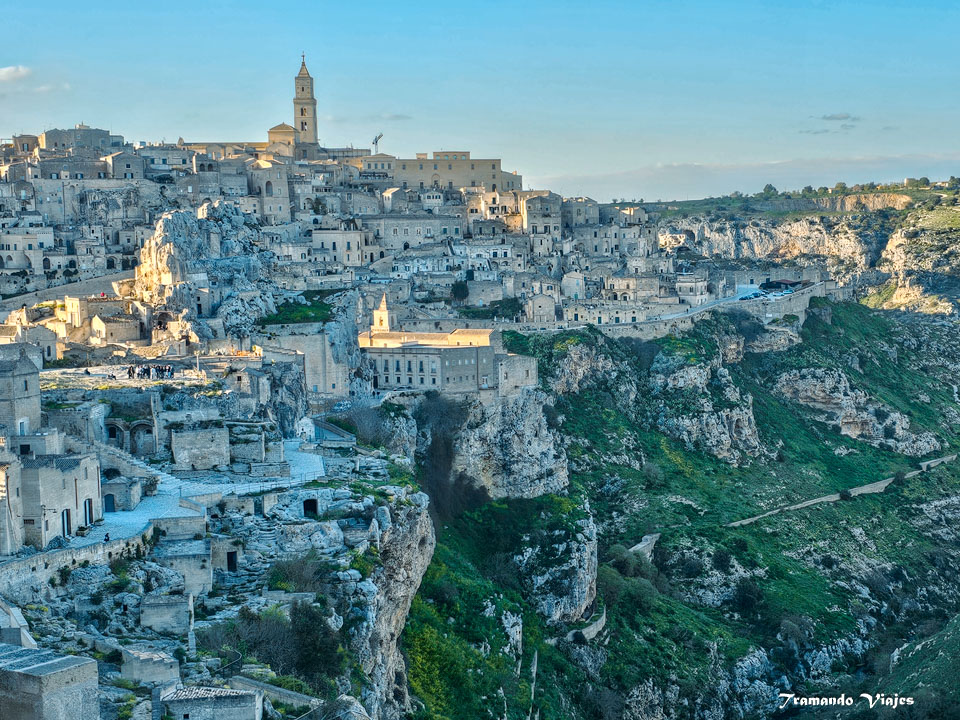 Itinerario en auto sur Italia: ciudad de Matera