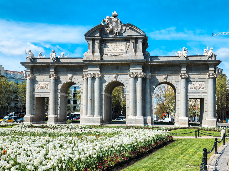 Puerta de Alcalá en Madrid