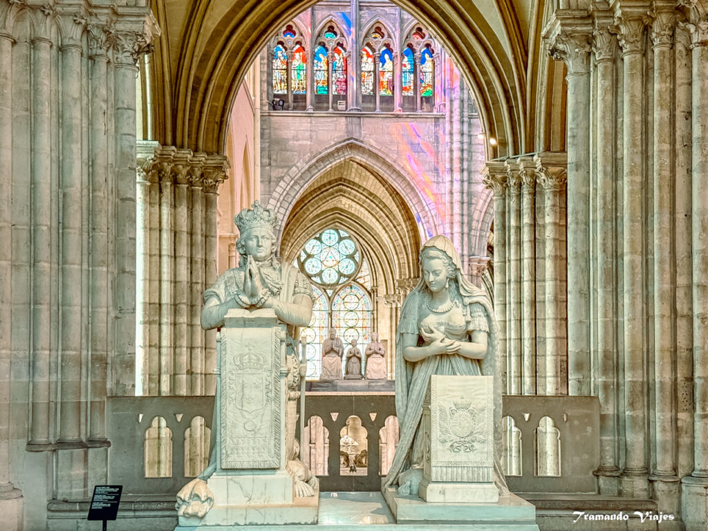 basilica de Saint-Denis: Luis XVI y María Antonieta