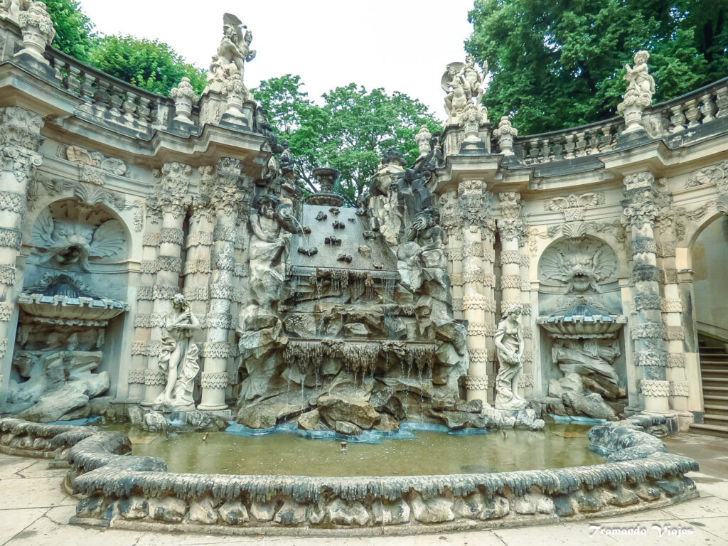 Nymphenbad en el Zwinger
