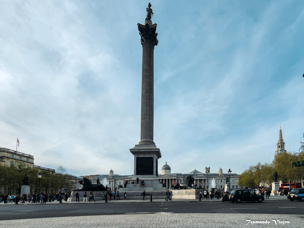 Columna de Nelson en Trafalgar Square
