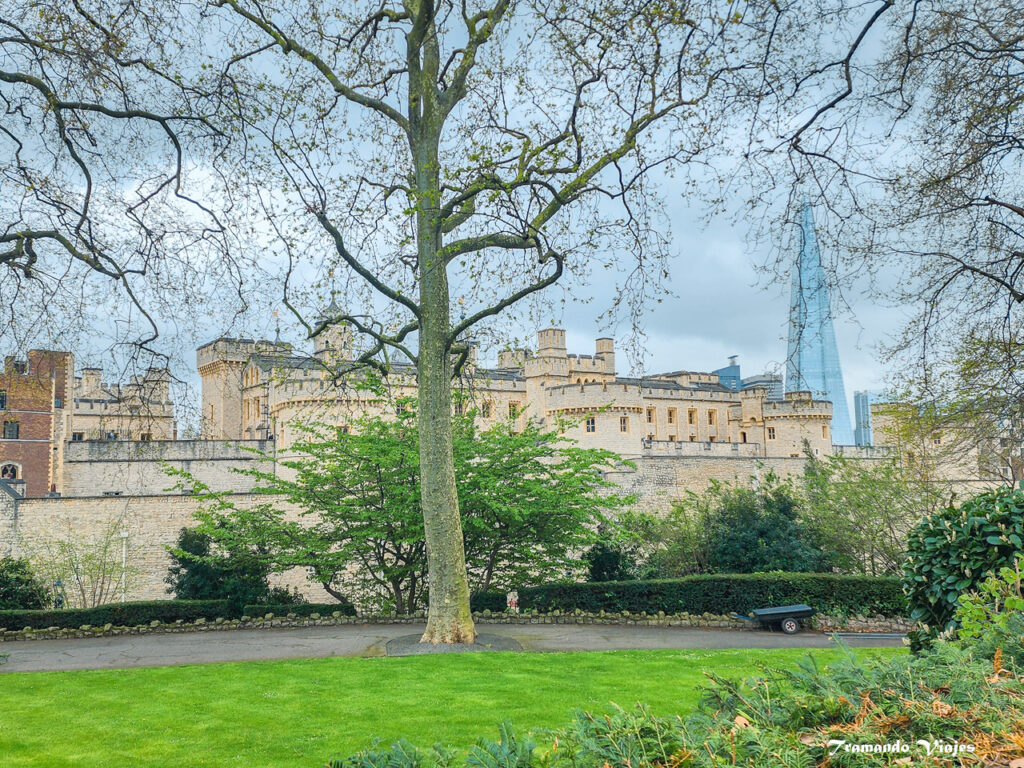 Tower of London desde Wakefield Gardens