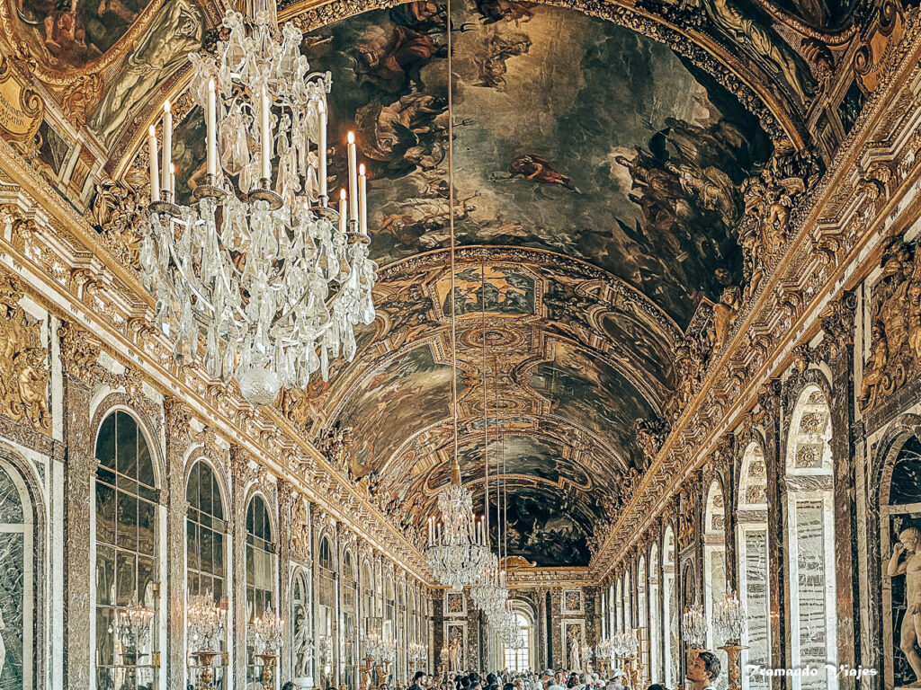 Galería de los Espejos del Palacio de Versailles