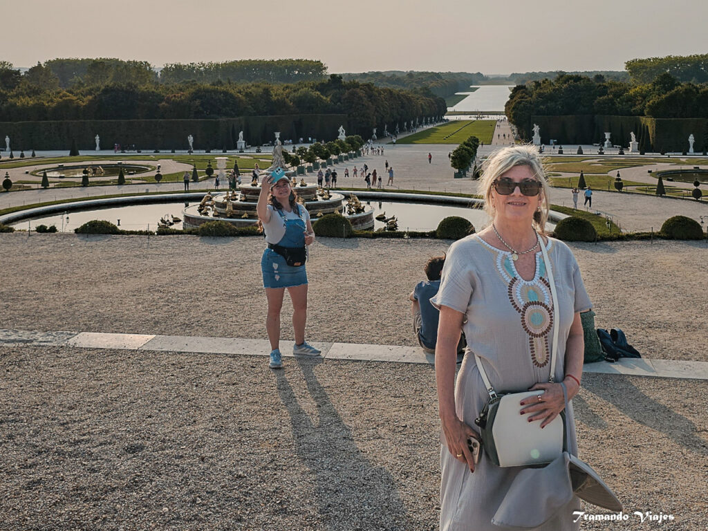 Jardines de Versailles con vista del Gran Canal