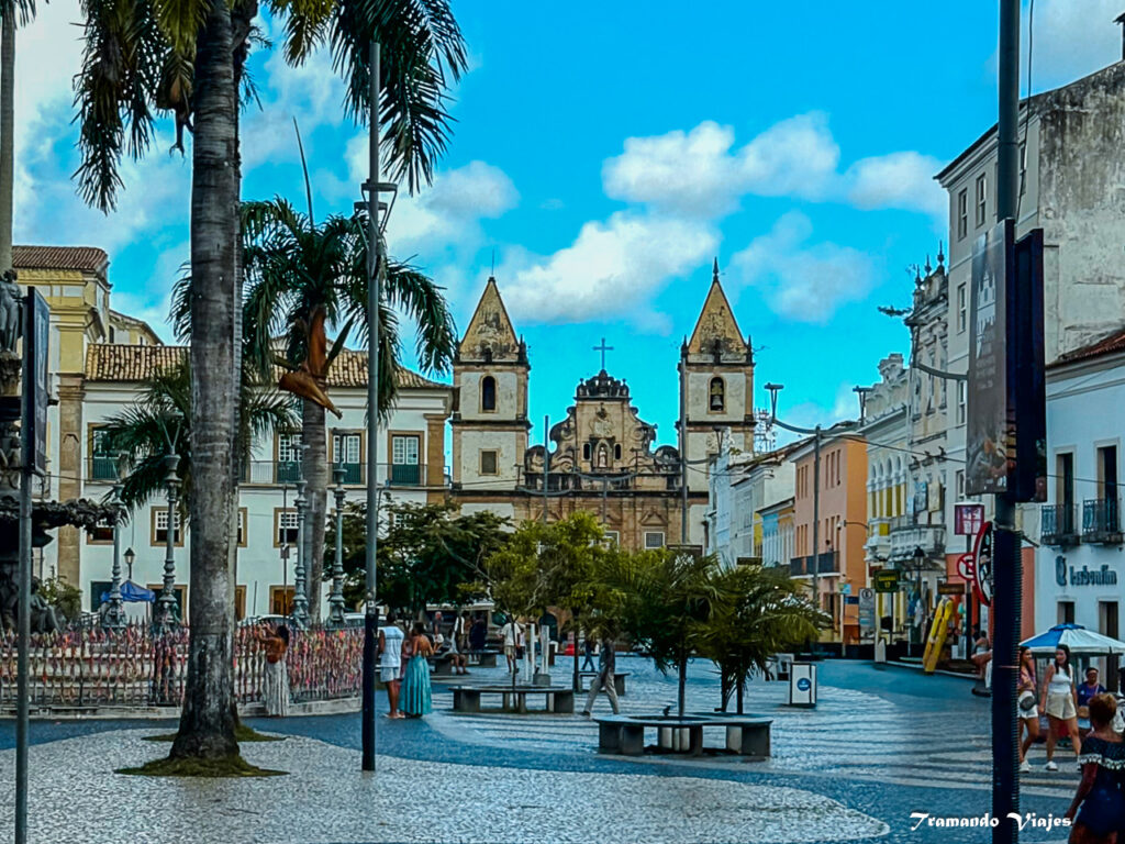 La Praça da Sé, uno de los puntos más importantes del centro histórico