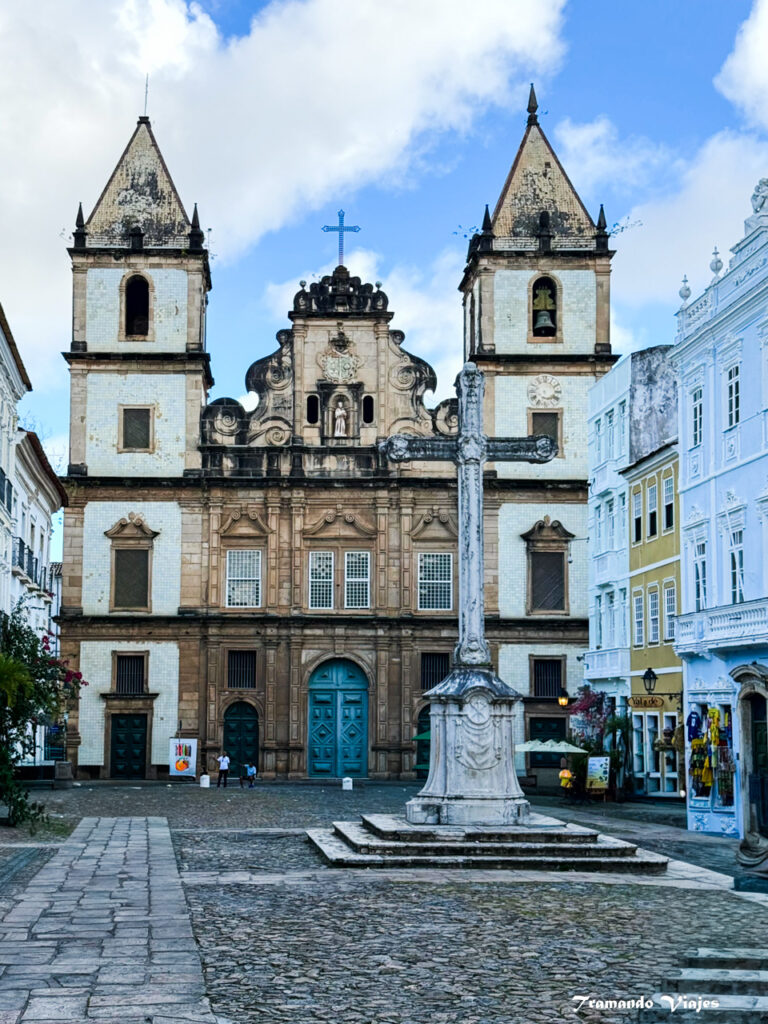 Iglesia de San Francisco en el centro histórico de Salvador