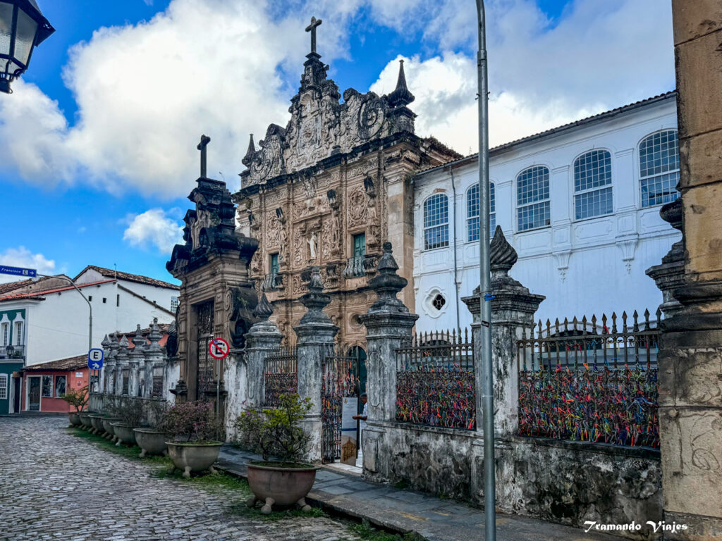 Fachada barroca de la Iglesia de la Tercera Orden de San Francisco