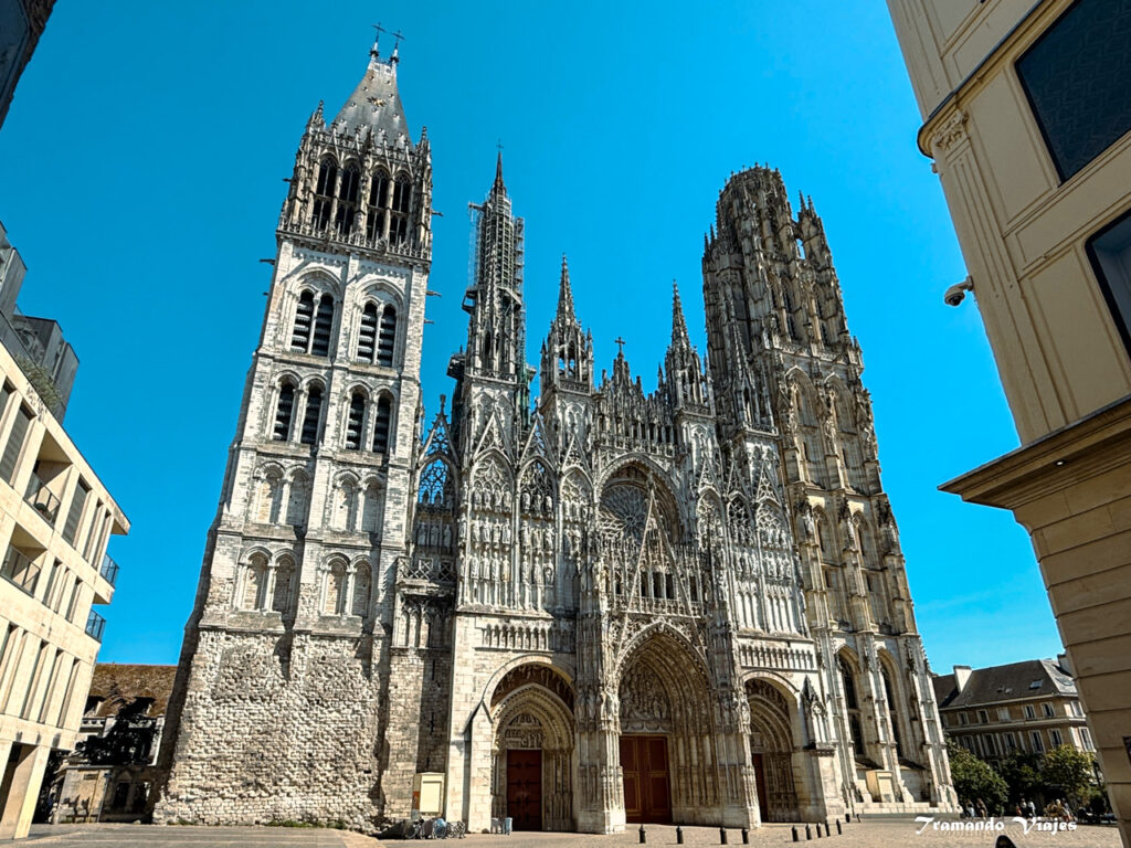 Fachada de la Catedral de Notre-Dame de Rouen