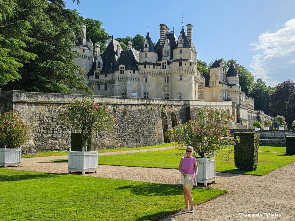 Castillo de Ussé, el que inspiró el cuento de la Bella Durmiente