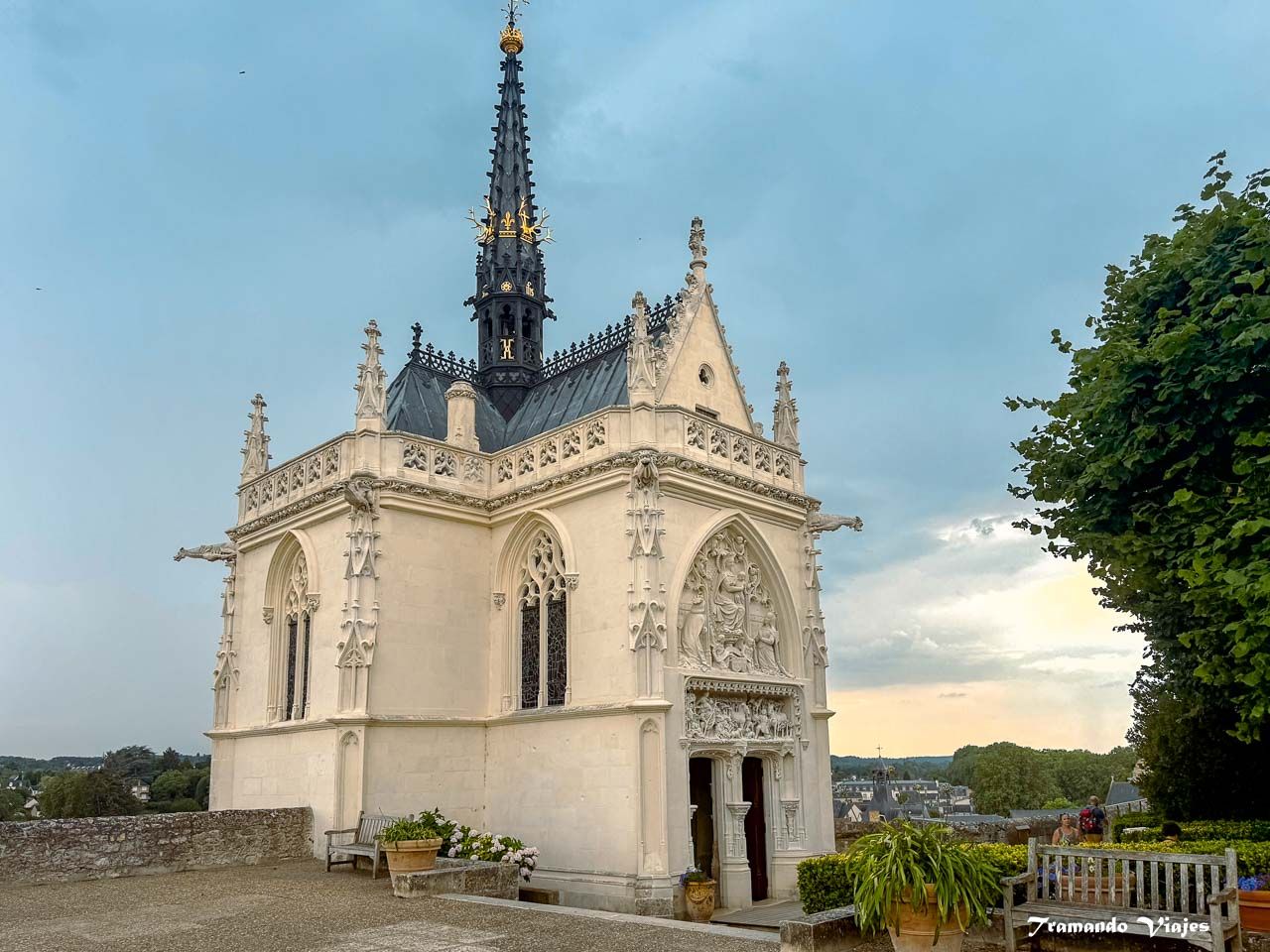 Capilla de Saint-Hubert en el Castillo Real de Amboise