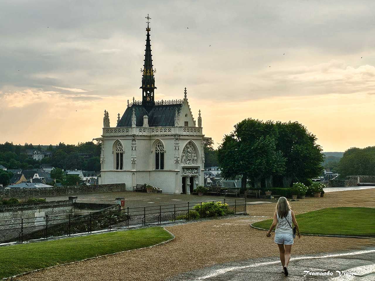Capilla de Saint-Hubert en el Castillo Real de Amboise
