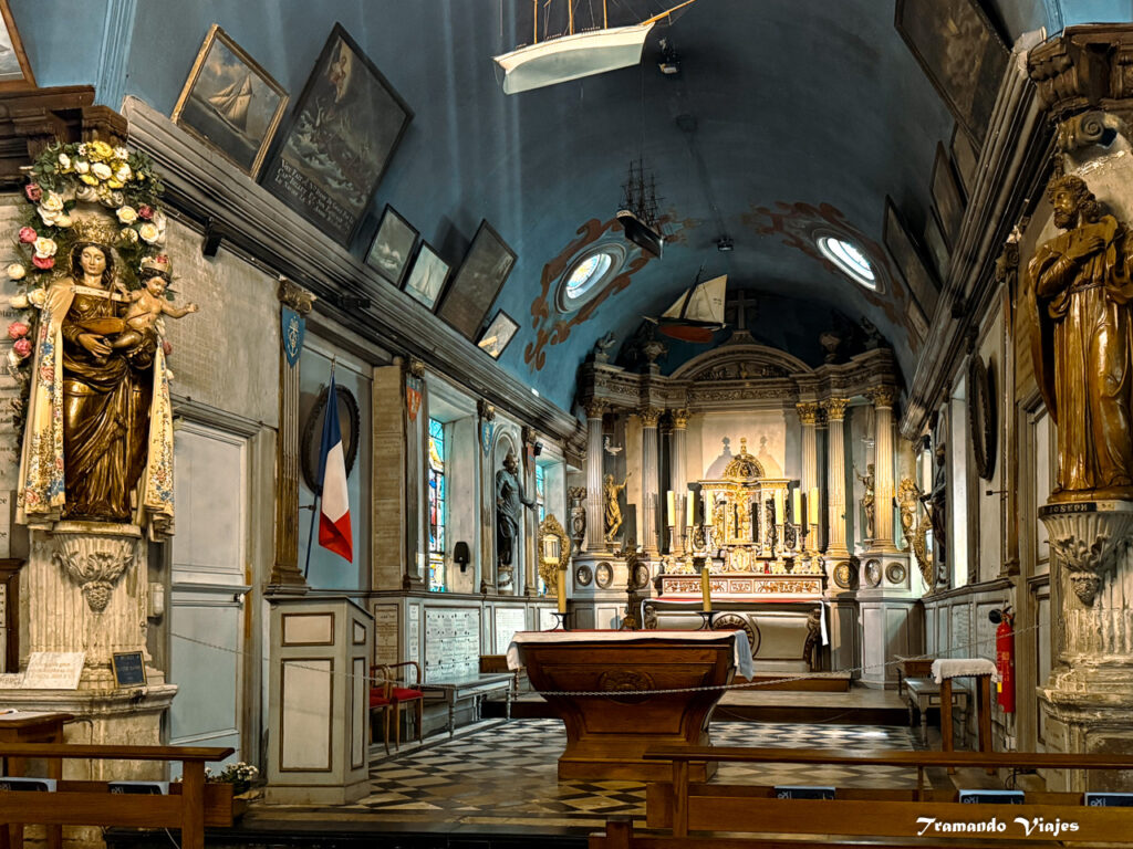 Capilla Notre-Dame-de-Grâce en las alturas de Honfleur