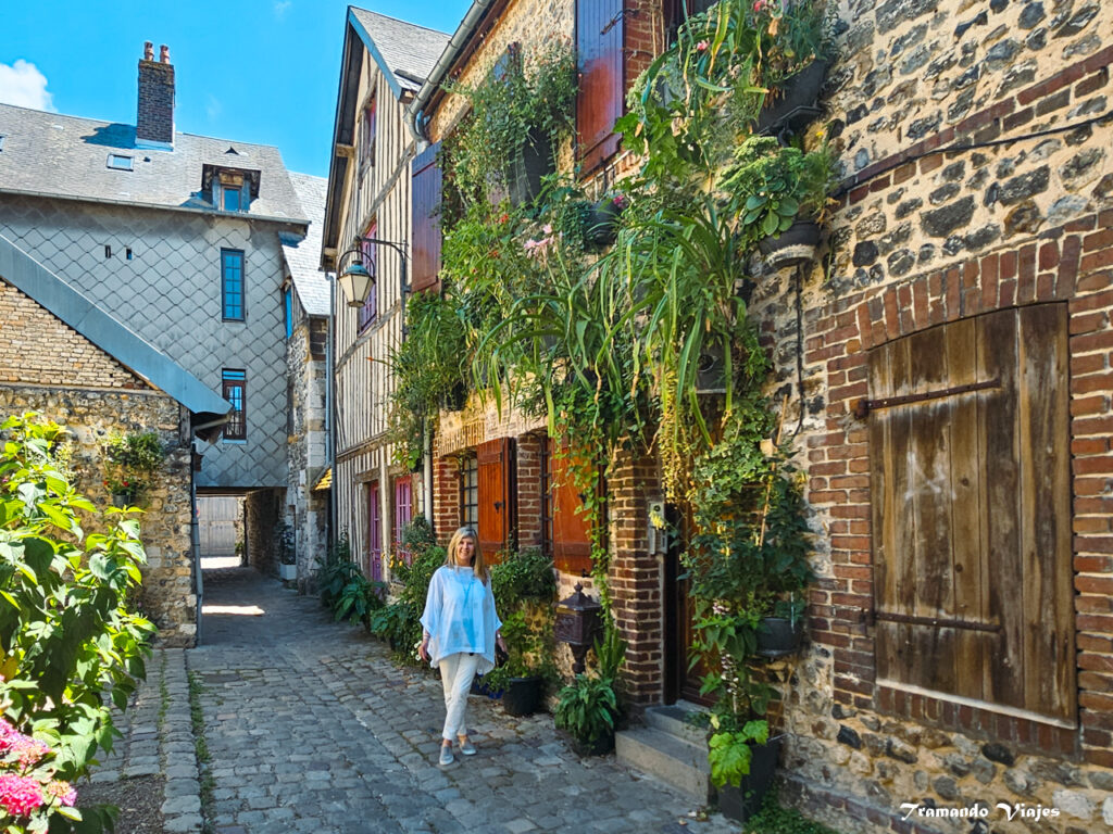 Cour de Roncheville en el centro histórico de Honfleur