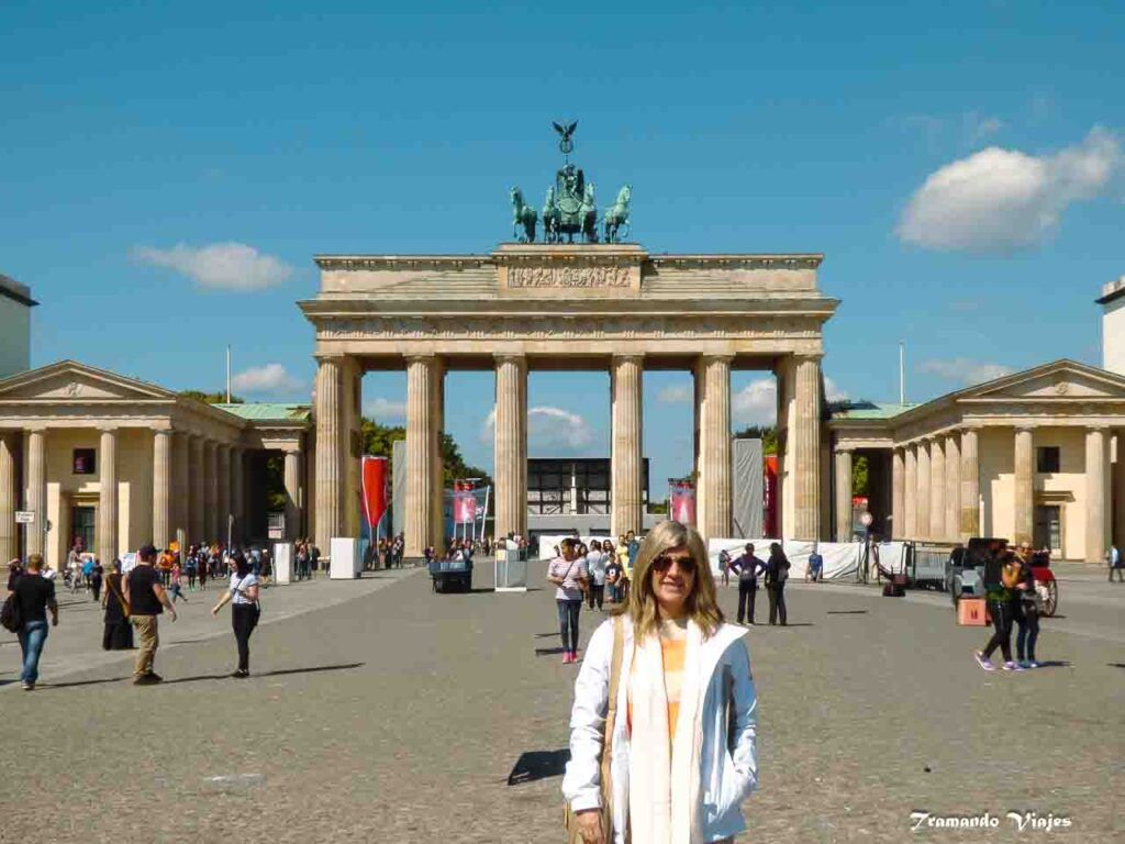 Puerta de Brandeburgo en Berlín